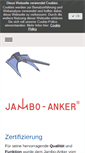 Mobile Screenshot of jamboanker.com